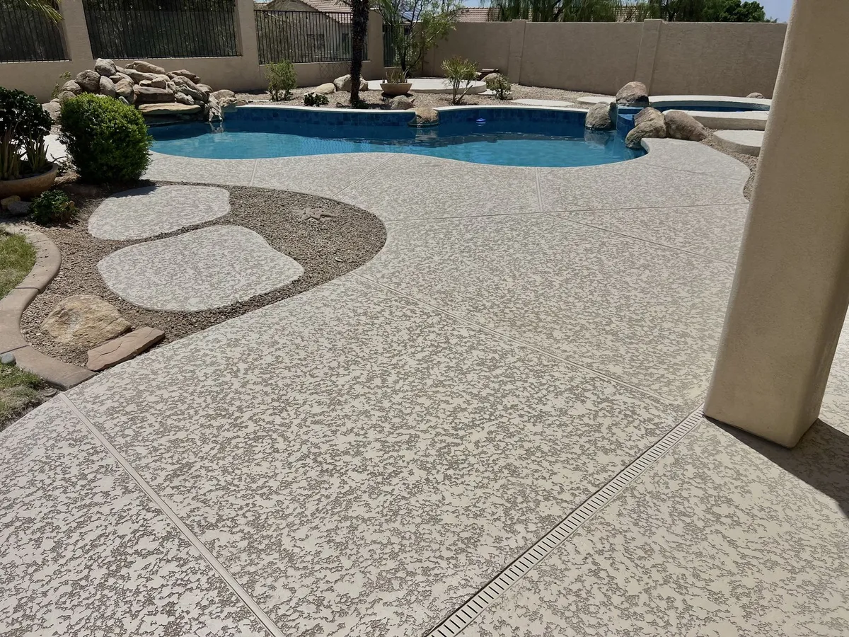 Cool Deck Resurfacing project by Master Pool Decks serving Mesa, Arizona