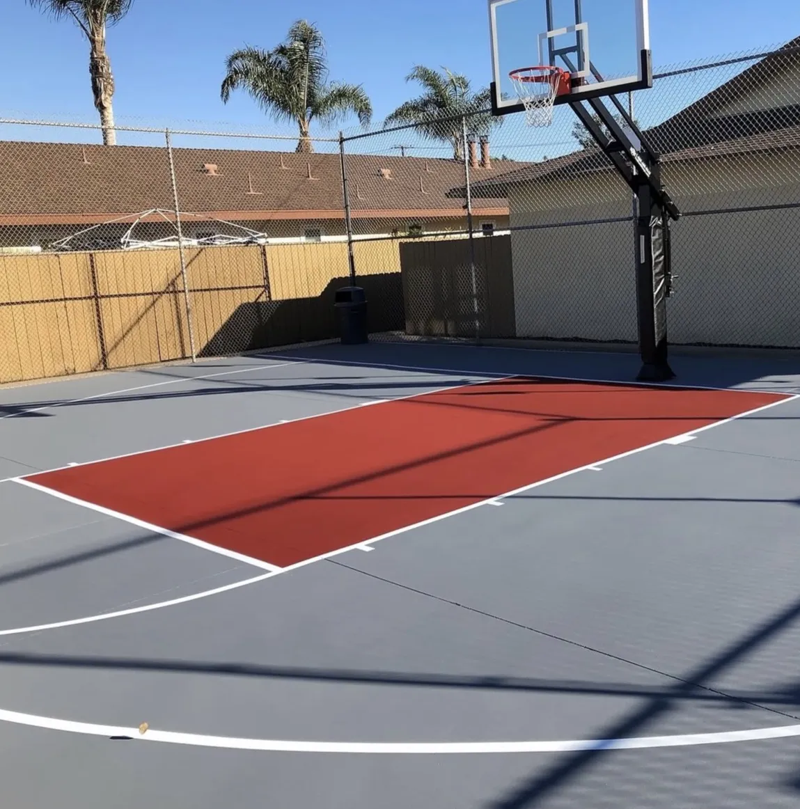 Basketball court resurfacing Phoenix