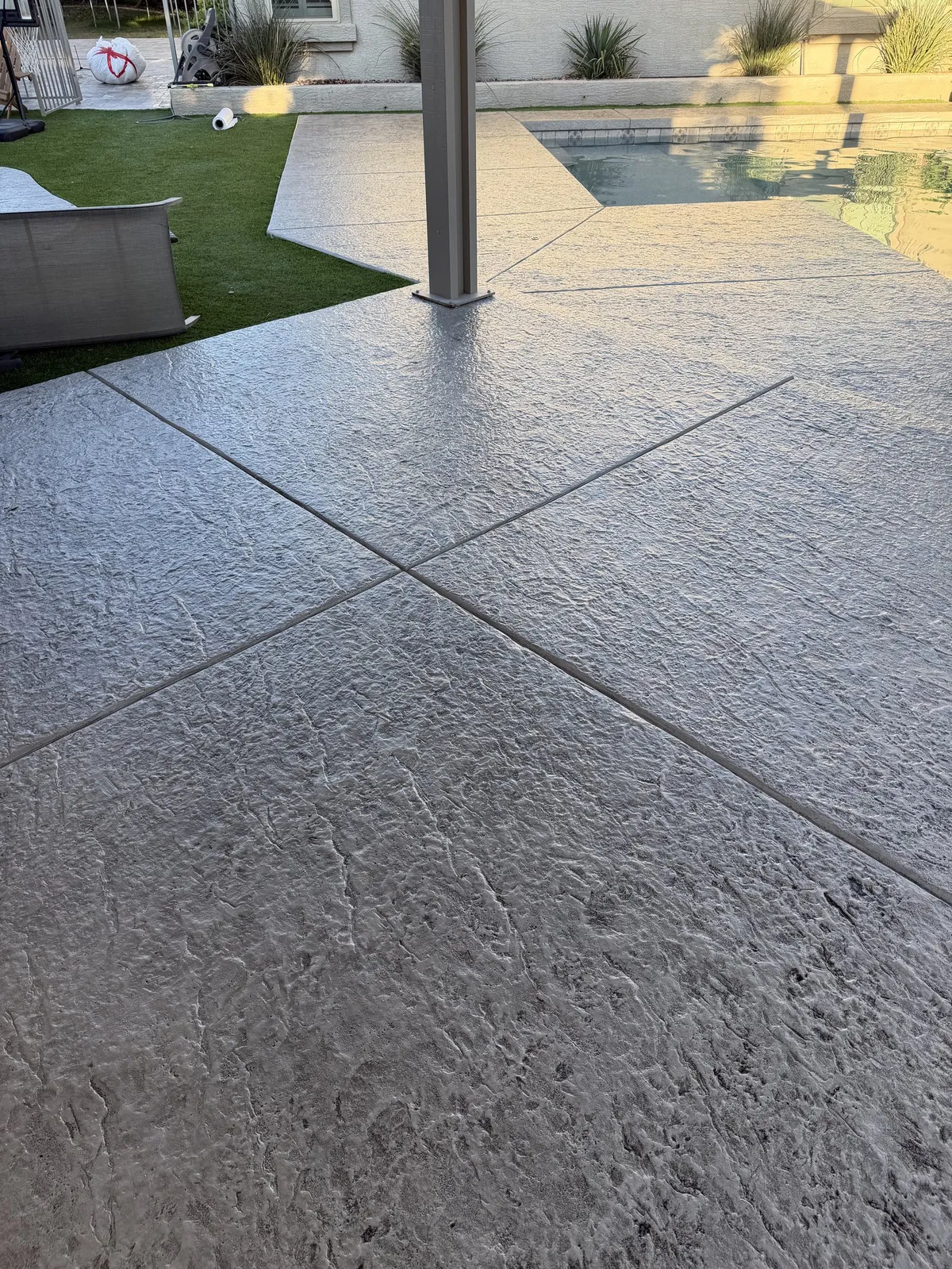 Concrete Resurfacing in Gilbert AZ — completed project 3
