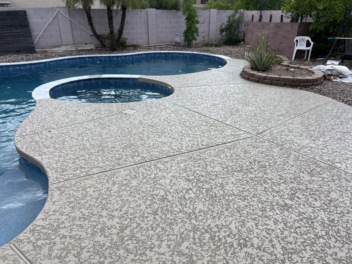 Cool Deck Resurfacing in Glendale AZ — completed project 3