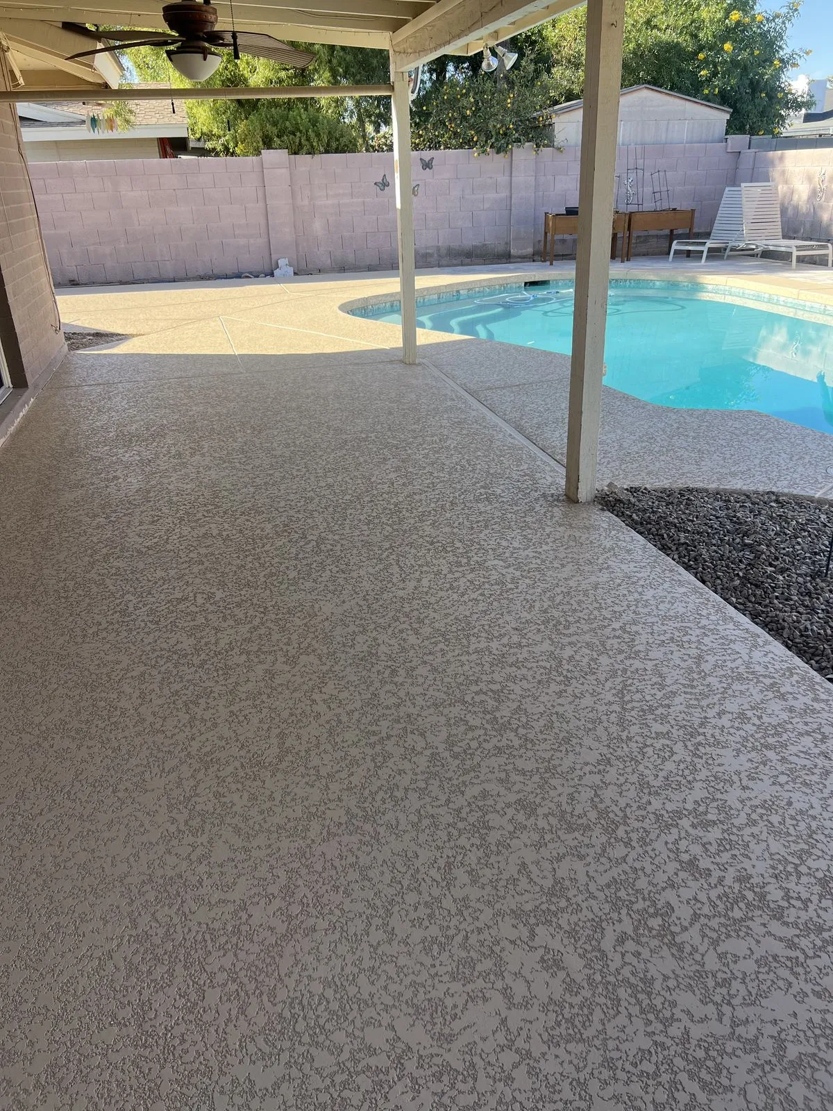 Cool Deck Resurfacing in Peoria AZ — completed project 3