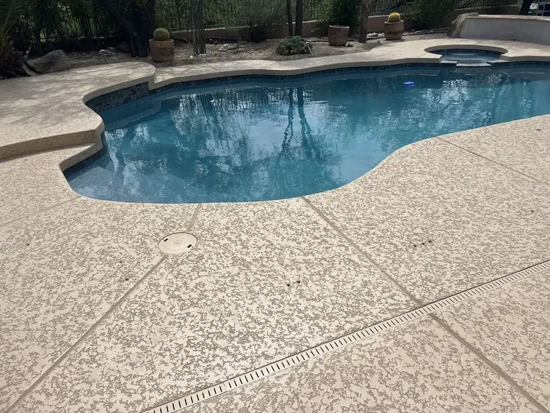 Cool Deck Resurfacing finish by Master Pool Decks — project photo 2