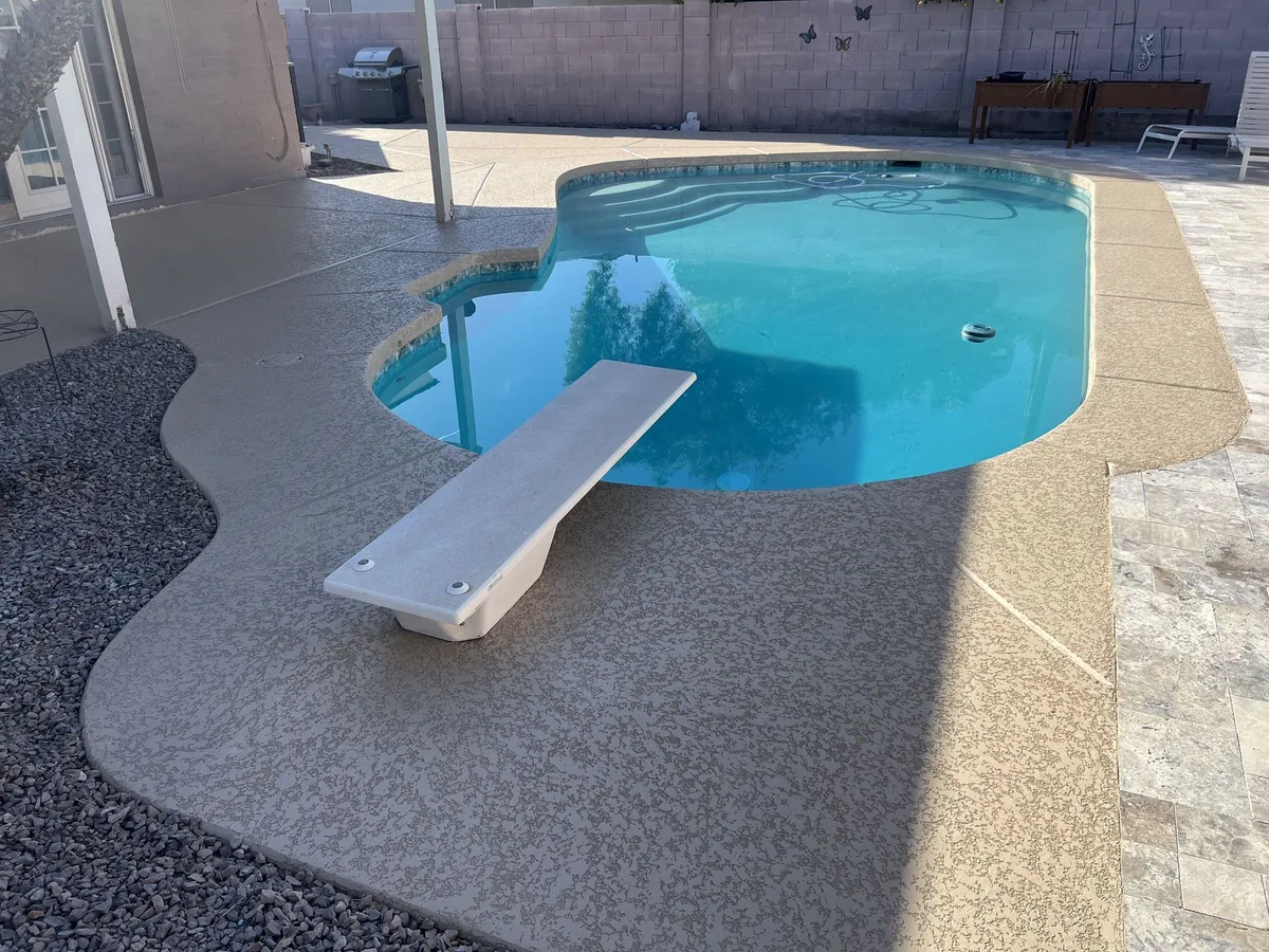 Cool Deck Resurfacing in Tempe AZ — completed project 3