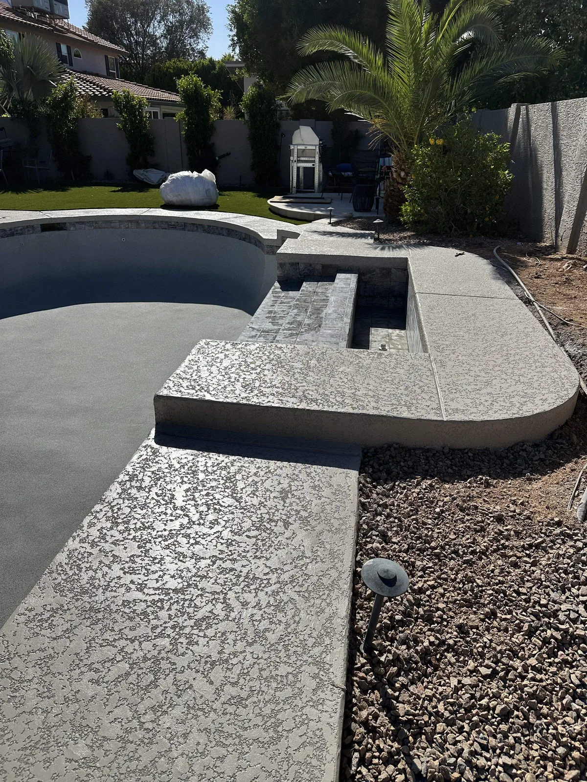 Driveway Resurfacing in Goodyear AZ — completed project 2