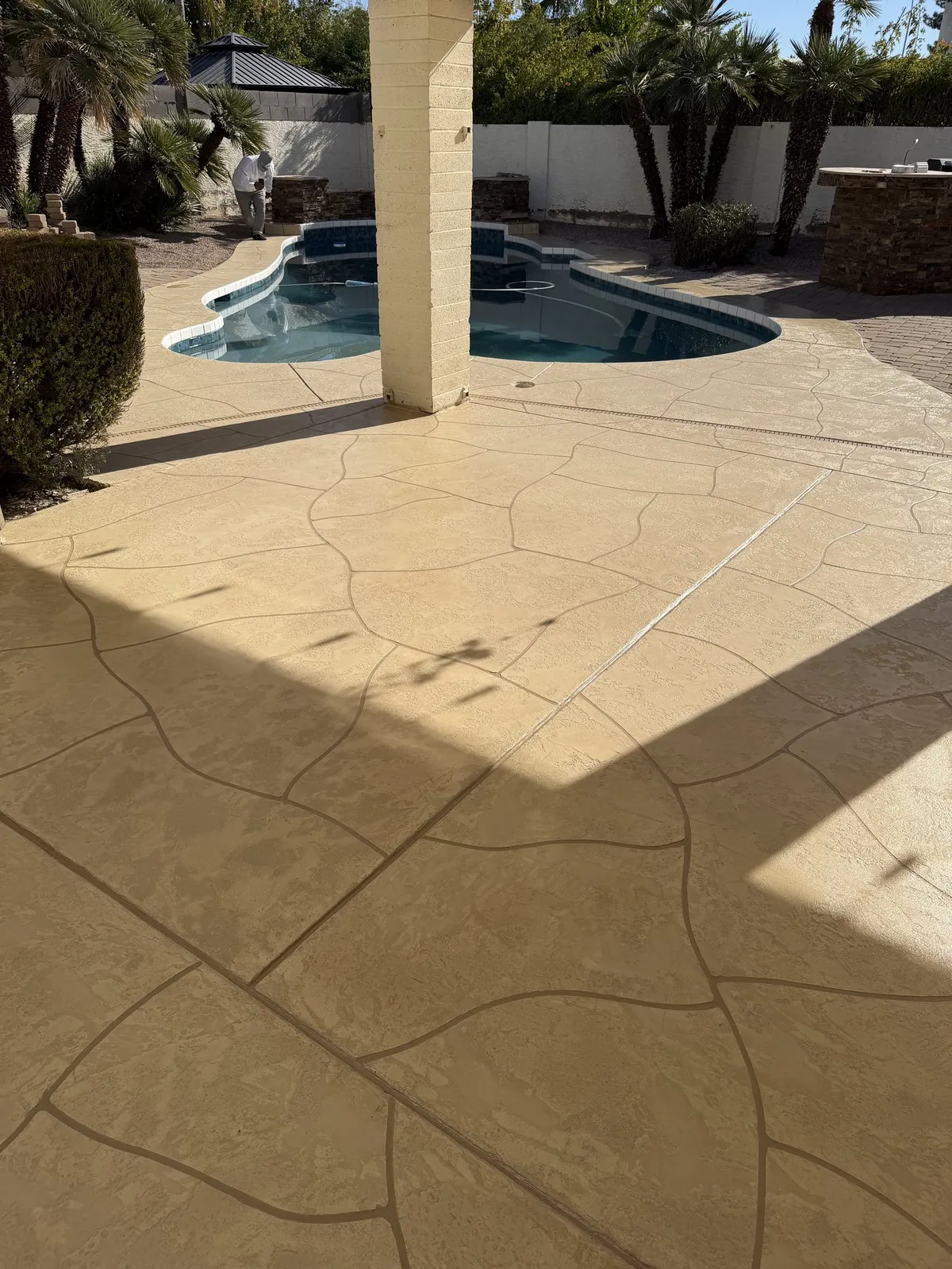 Patio Resurfacing in Phoenix AZ — completed project 3