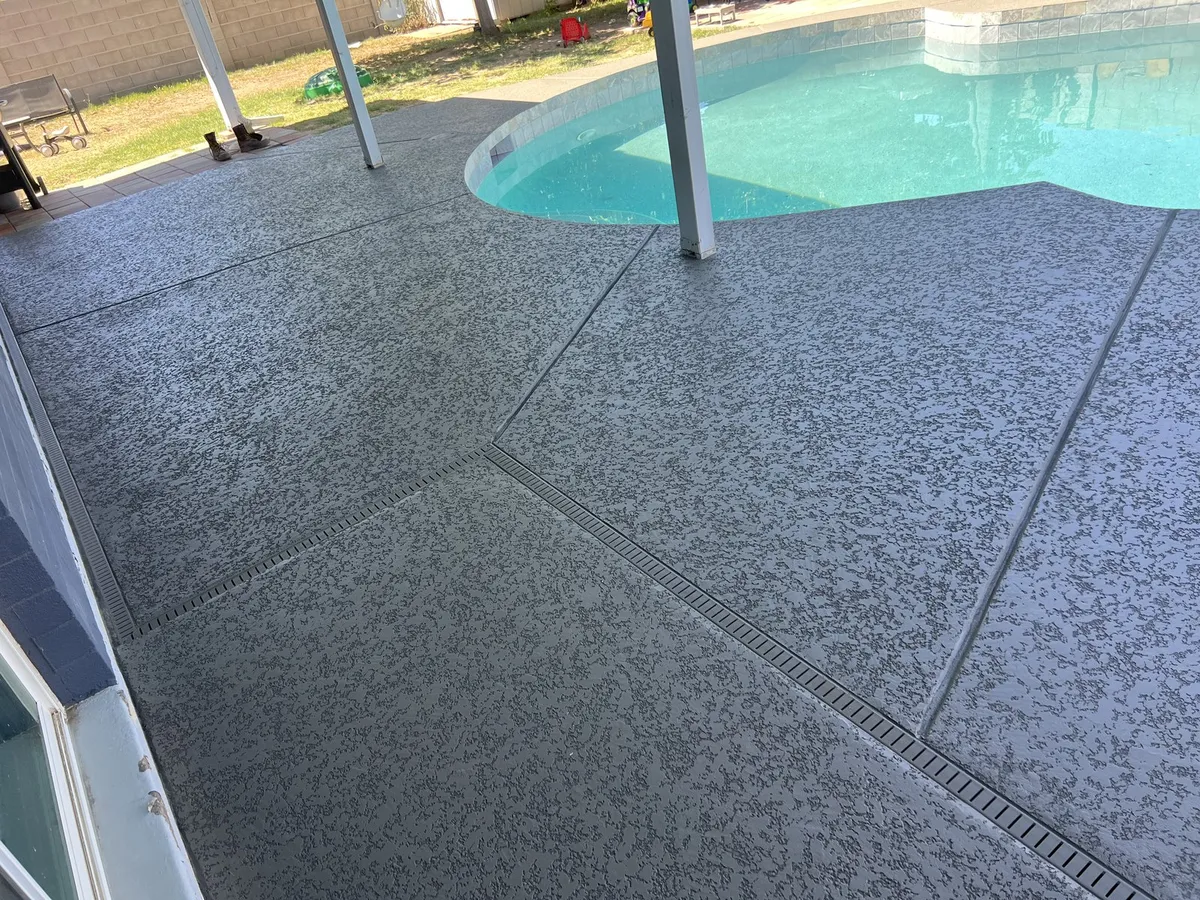 Pool Deck Resurfacing in Chandler AZ — completed project 3