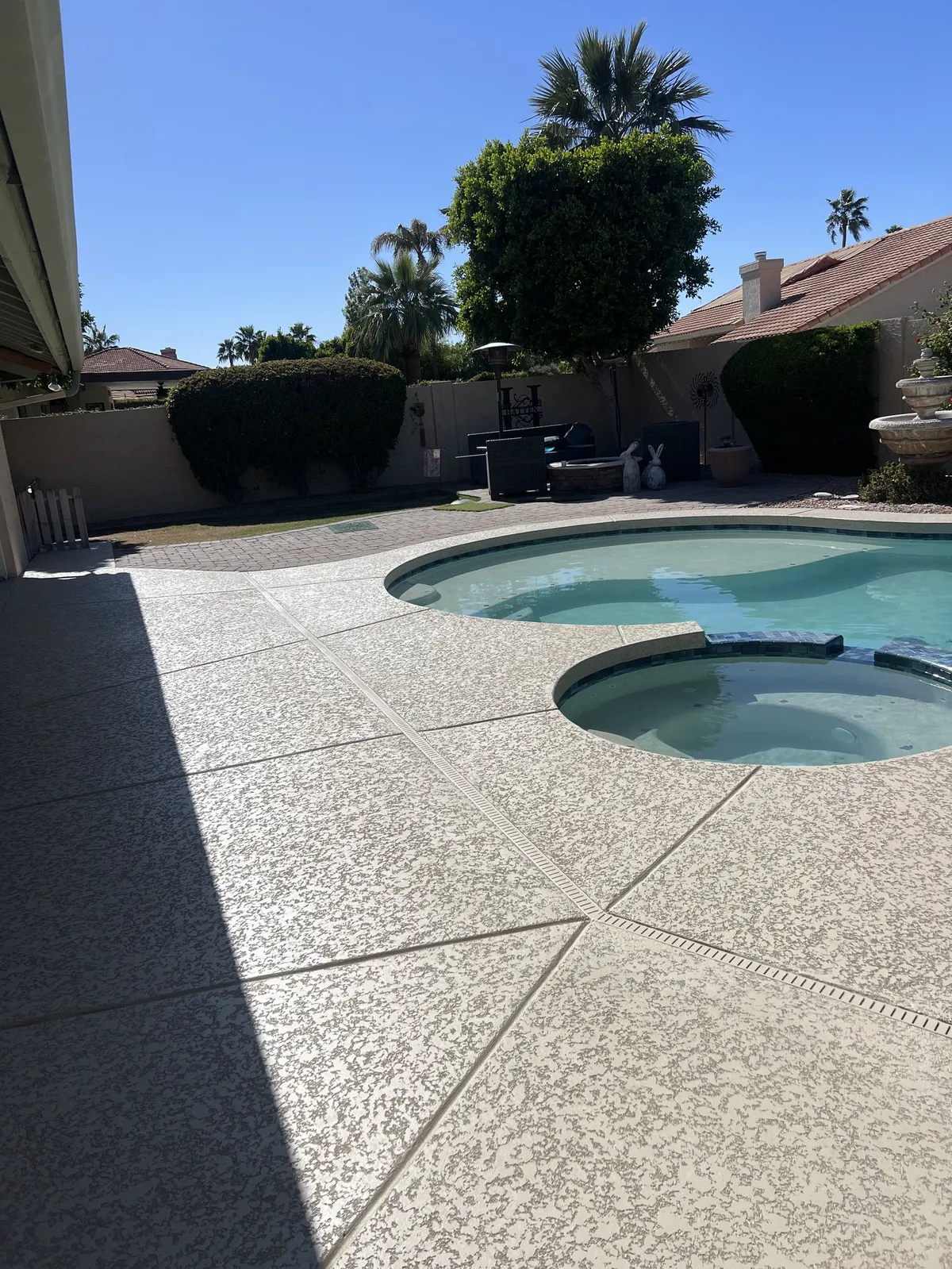 Pool Deck Resurfacing in Surprise AZ — completed project 2