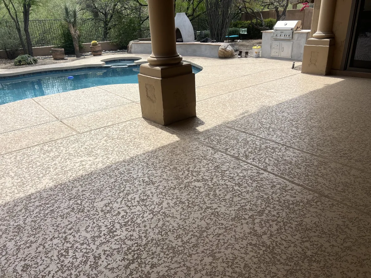 Pool Deck Resurfacing in Surprise AZ — completed project 3