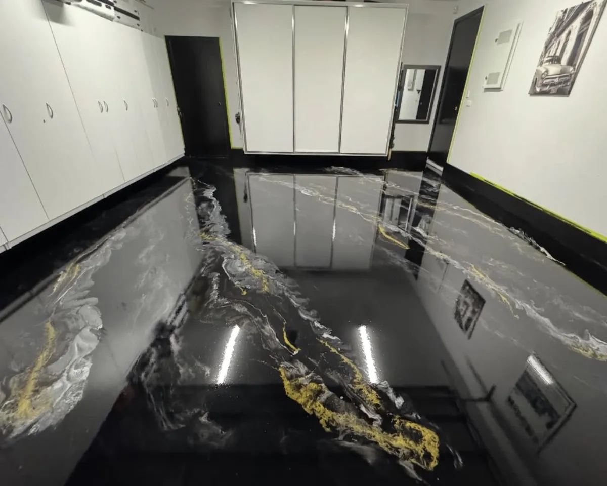 Metallic Epoxy Garage Floor Phoenix