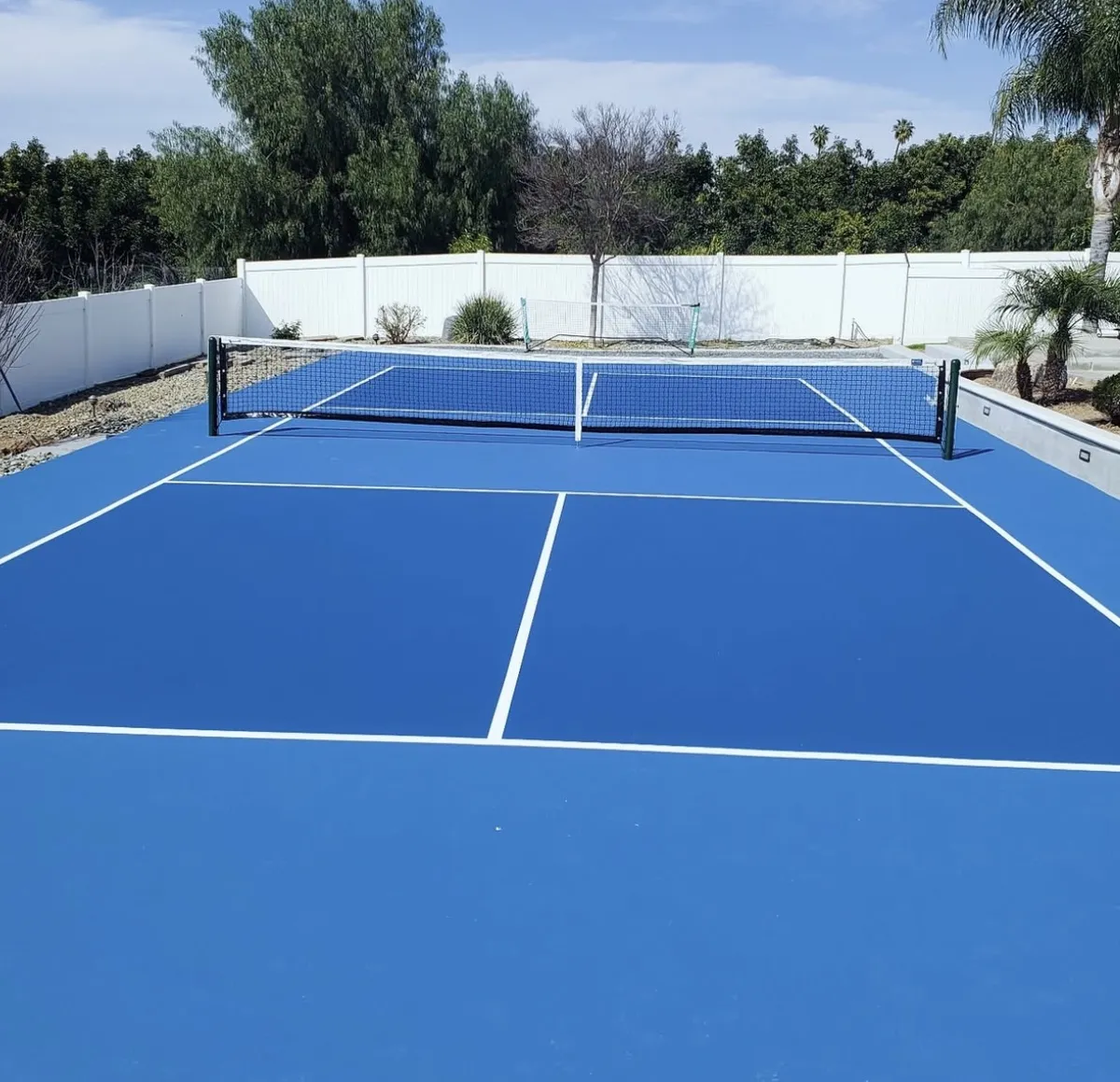 Multi-sport pickleball court construction in Scottsdale Arizona