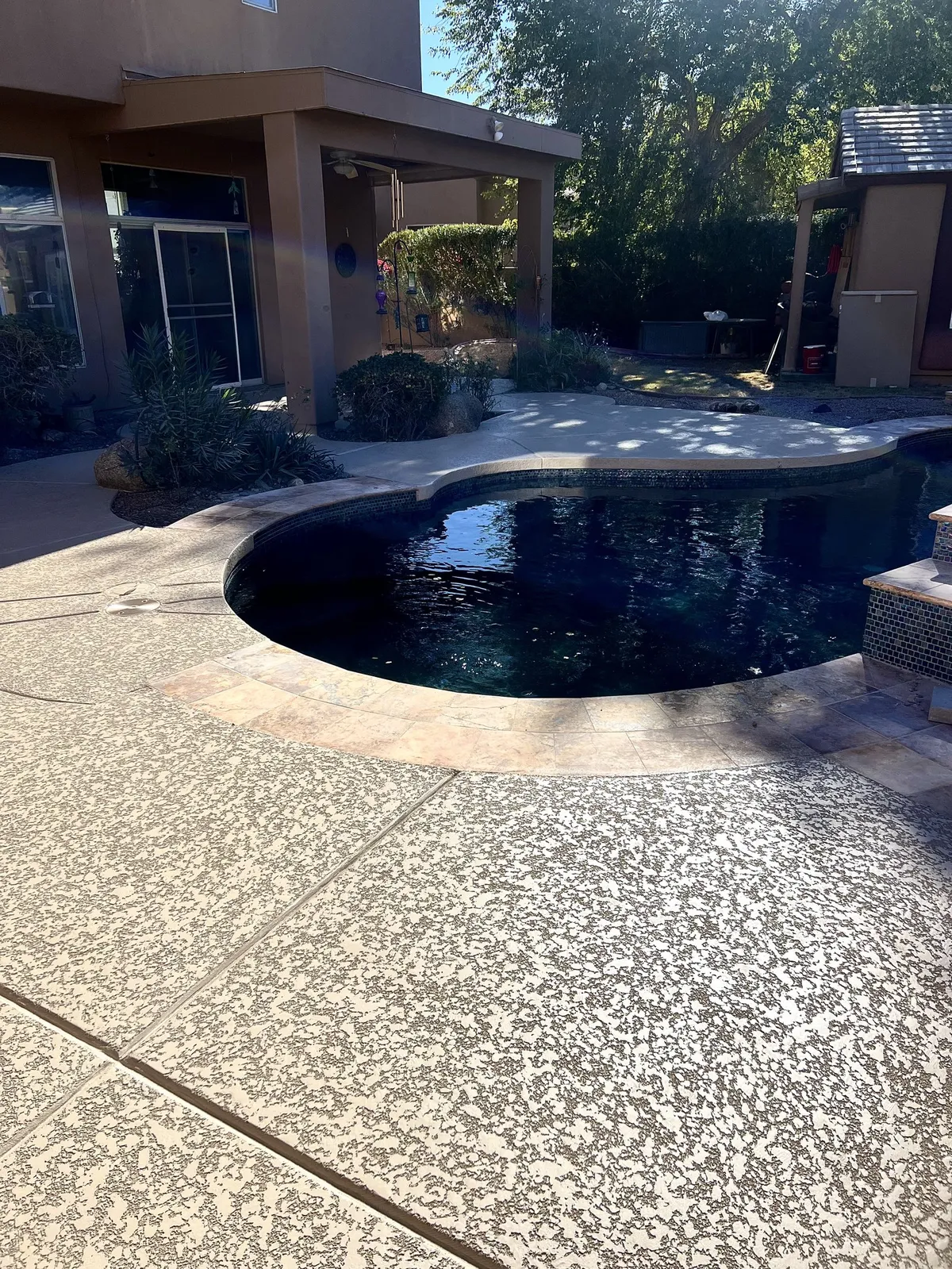 Pool Deck Resurfacing Completed Phoenix