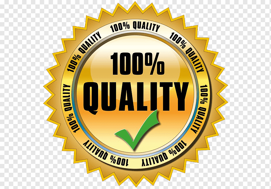 100% Quality Guarantee