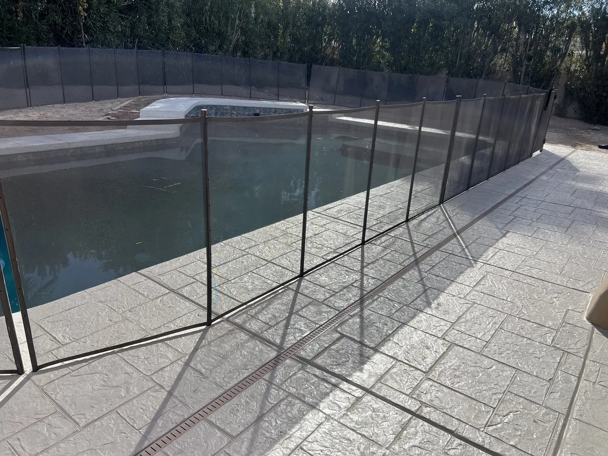 Stamped Concrete Pool Deck Resurfacing Phoenix