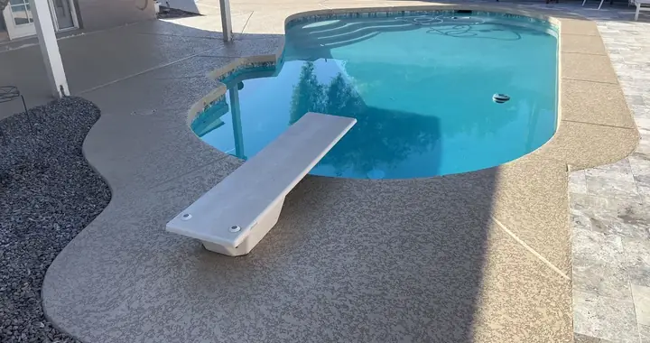 Cool Deck Resurfacing finish by Master Pool Decks