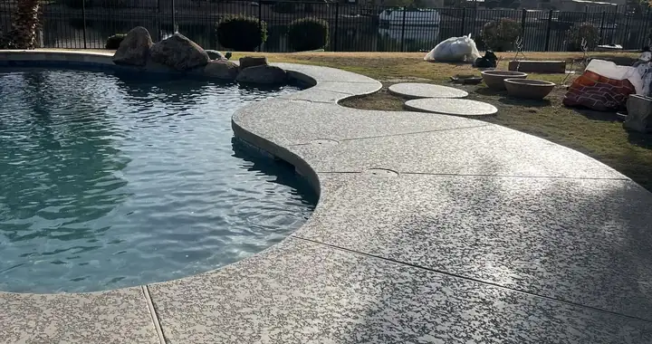 Cool Deck Resurfacing finish by Master Pool Decks