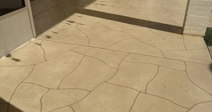 Patio Resurfacing finish by Master Pool Decks