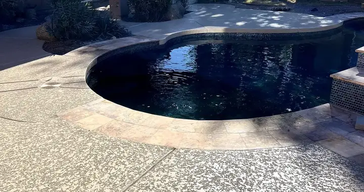 Pool Deck Resurfacing finish by Master Pool Decks