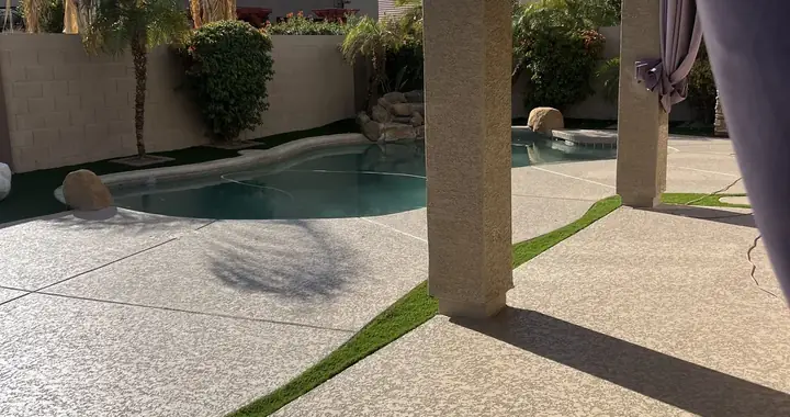 Pool Deck Resurfacing finish by Master Pool Decks