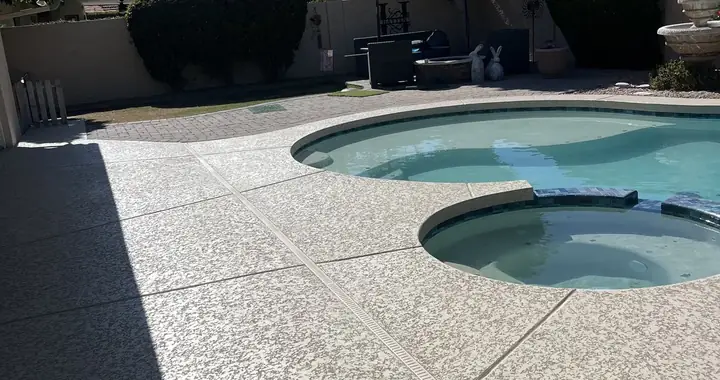 Pool Deck Resurfacing finish by Master Pool Decks