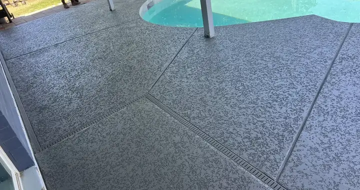 Pool Deck Resurfacing finish by Master Pool Decks