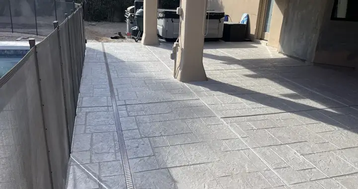 Driveway Resurfacing finish by Master Pool Decks