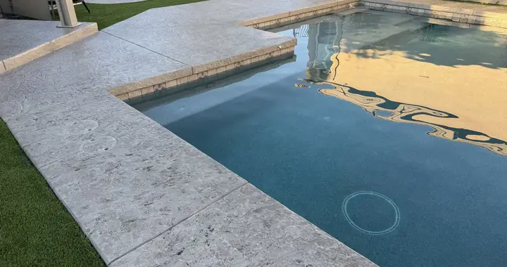Concrete Resurfacing finish by Master Pool Decks